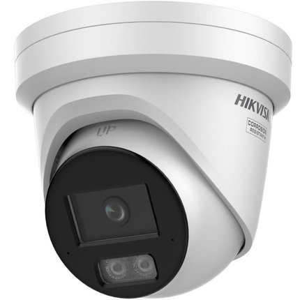 Hikvision DS-2CD2347G3-LI2UY, 4MP Turret, ColorVu 3.0, Anti-corrosie en Dual-Mic