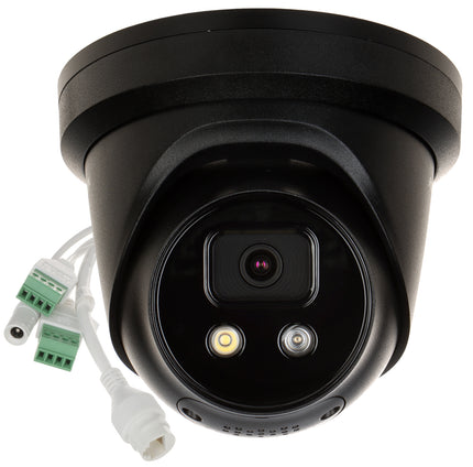 Hikvision DS-2CD2386G2-ISU/SL Zwart 8MP Acusense SD-slot PoE IR-Led 2-weg audio Sirene/Flitslicht DEMO