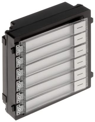 Hikvision DS-KD-KK Beldrukker 6 knoppen