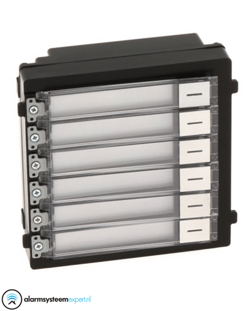 Hikvision DS-KD-KK Beldrukker 6 knoppen