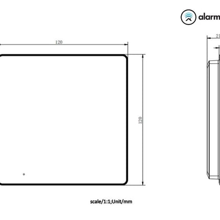 Hikvision DS-KH6110-WE1 Station intérieure avec écran 4,3 pouces PoE/12v WiFi, BLANC