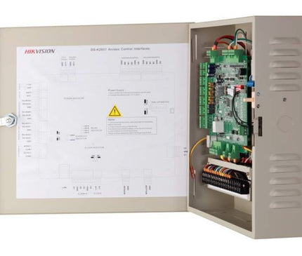 Hikvision Hikvision Complete Pro deurcontroller, 2 deuren, DS-K2602