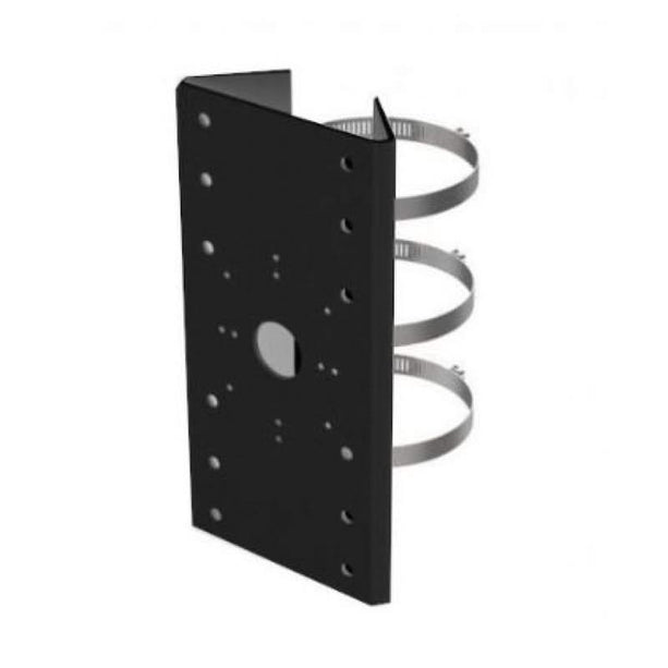 Hikvision Hikvision DS-1275ZJ-SUS Noir, support de montage sur poteau noir avec pinces