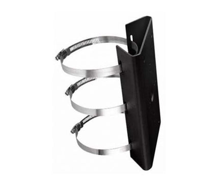 Hikvision Hikvision DS-1275ZJ-SUS Black, black pole mount bracket with clamps