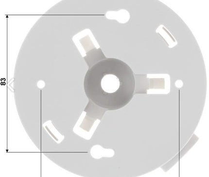 Hikvision Hikvision DS-1280ZJ-PT3 Einbaugehäuse