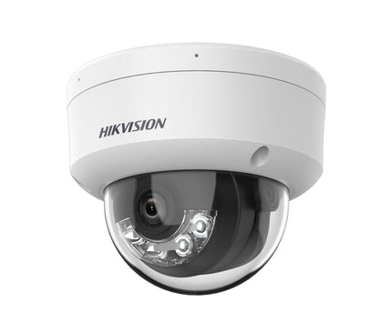 Hikvision Hikvision DS-2CD1183G2-LIU(F), caméra dôme 8MP 4K, AcuSense, Smart Hybrid Light, PoE et 2x Microphone