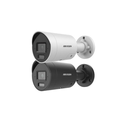 Hikvision Hikvision DS-2CD2087G3-LI2UY/SL, caméra Bullet 4K 8MP, ColorVu 3.0, anticorrosion, LED stroboscopique et double microphone