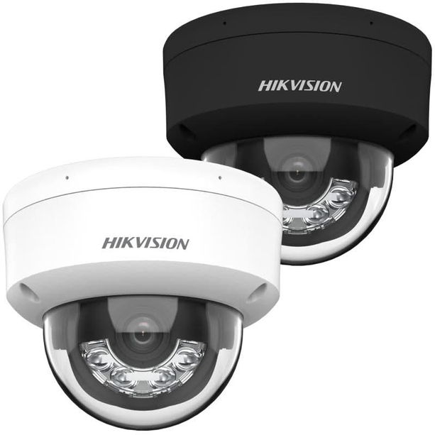 Hikvision DS-2CD2143G2-LIS2U, Caméra réseau dôme 4MP AcuSense Smart Hybrid Light PoE et 2x Microphone