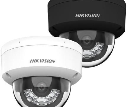 Hikvision Hikvision DS-2CD2183G2-LIS2U, caméra dôme 8MP 4K, AcuSense, Smart Hybrid Light, PoE et 2x Microphone