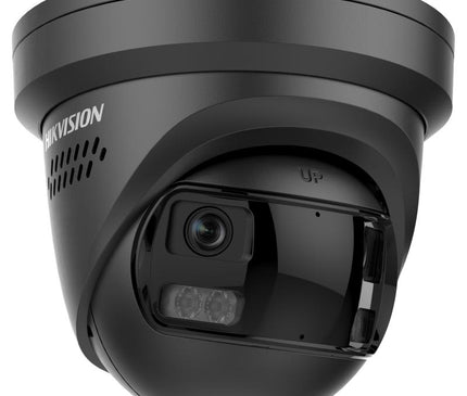 Hikvision Hikvision DS-2CD23167G3P-LIS2UY/SL Schwarz, 16-MP-Kamera mit 180-Grad-Blickwinkel, Dual-Objektiv, ColorVu 3.0, PoE