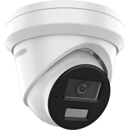 Hikvision Hikvision DS-2CD2343G2-LI2U, 4MP Turret, Smart Hybrid Light, AcuSense, PoE, Micro SD slot, Microfoon