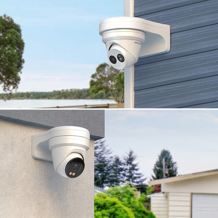 Hikvision Hikvision DS-2CD2343G2-LI2U, 4MP Turret, Smart Hybrid Light, AcuSense, PoE, Micro SD slot, Microfoon