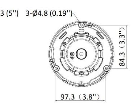 Hikvision Hikvision DS-2CD2343G2-LI2U Zwart, 4MP Turret, Smart Hybrid Light, AcuSense, PoE, Micro SD slot, Microfoon