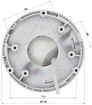 Hikvision Hikvision DS-2CD2346G2H-IS2U/SL 4MP Darkfighter Eyeball SD slot IR-Led 2-way audio Siren/Strobe LED