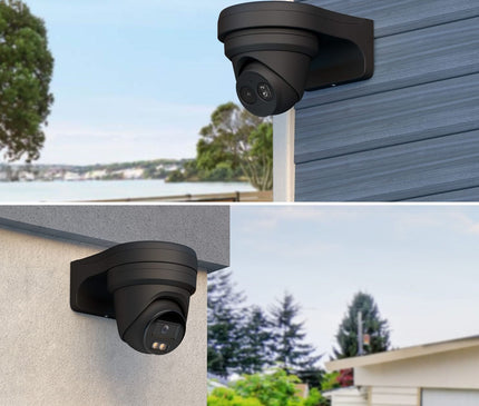 Hikvision Hikvision DS-2CD2346G2H-IS2U/SL Noir, 4Mp Darkfighter Eyeball, audio 2 voies, Sirène/DEL stroboscopique