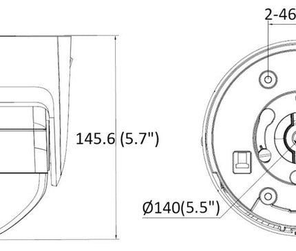 Hikvision Hikvision DS-2CD2346G2P-ISU/SL 4MP Panorama Acusense Darkfighter