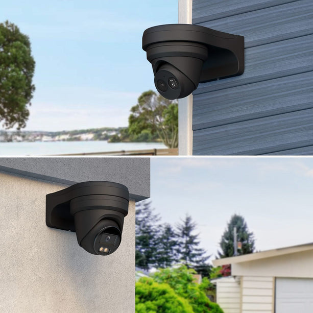 Hikvision DS-2CD2383G2-LI2U Noir, Tourelle 8MP, Lumière hybride intelligente, AcuSense, PoE, slot micro SD, Microphone DEMO