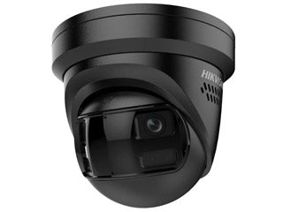 Hikvision Hikvision DS-2CD2383G2P-LISU/SL Zwart, 8MP AcuSense Smart Hybrid Light 180° Turret, PoE