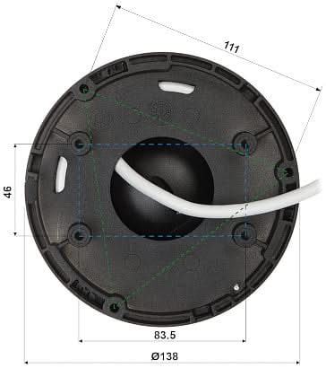 Hikvision Hikvision DS-2CD2386G2H-IS2U/SL 8MP Acusense Darkfighter SD-slot PoE IR-Led Microfoon Sirene/Flitslicht