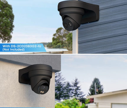 Hikvision Hikvision DS-2CD2386G2H-IU 8MP Acusense Darkfighter SD-slot PoE IR-Led Microfoon Black