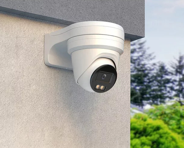 Hikvision Hikvision DS-2CD2387G3-LI2UY, 8MP 4K Turret, ColorVu 3.0, Anti-corrosion and Dual-Mic
