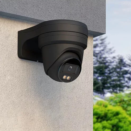 Hikvision Hikvision DS-2CD2387G3-LI2UY Zwart, 8MP 4K Turret, ColorVu 3.0, Anti-corrosie en Dual-Mic
