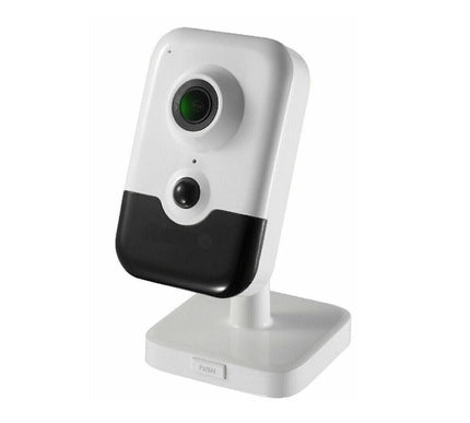 Hikvision DS-2CD2443G2-IW 2.8mm cube camera, 4 MP, IR and microphone, Wi-Fi, microSD slot