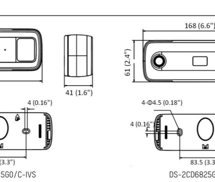 Hikvision Hikvision DS-2CD6825G0/C-IS 2mp, Dual Lens, Innenkamera zur Personenzählung