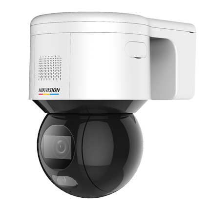 Hikvision Hikvision DS-2DE3A404IWG-E/W, 4 MP, PTZ, Smart Hybrid LED, WiFi, 2-way audio, Incl. wall mount