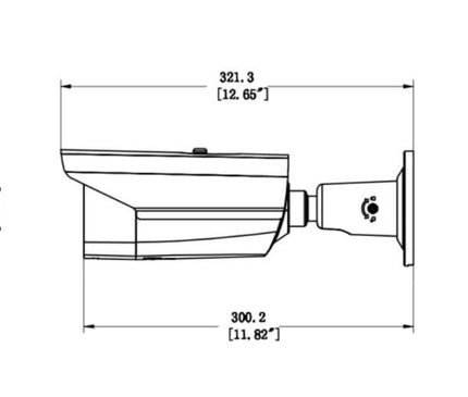 Hikvision Hikvision DS-2TD2617-3/QA 160x120/4MP HeatPro Bullet with Thermal Aperture Angle of 50°