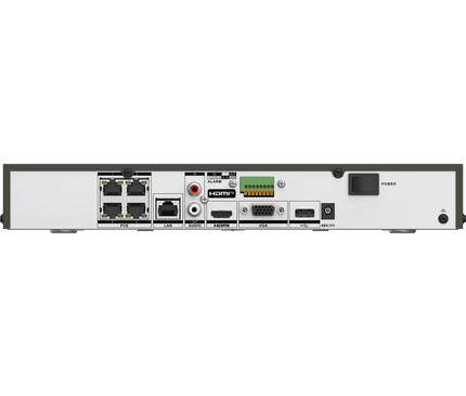 Hikvision DS-7604NXI-K1/4P/VPRO, 4-Channel AI, AcuSeek 4K NVR with HDMI and PoE