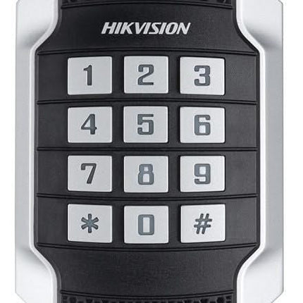 Hikvision Hikvision DS-K1104MK, Vandalismusgeschützter Kartenleser mit Codeschlüssel, MiFare