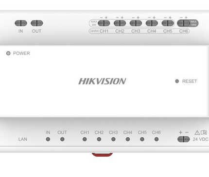 Hikvision Hikvision DS-KAD706Y, Hikvision 2-Draht Master Video/Audio Verteiler