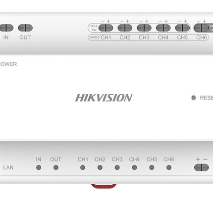Hikvision Hikvision DS-KAD706Y, Hikvision 2-Draads Master Video/Audio Verdeler