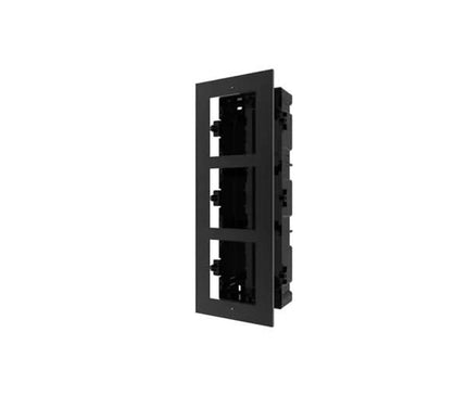 Hikvision Hikvision DS-KD-ACF3, Schwarz Montagerahmen 3 Module