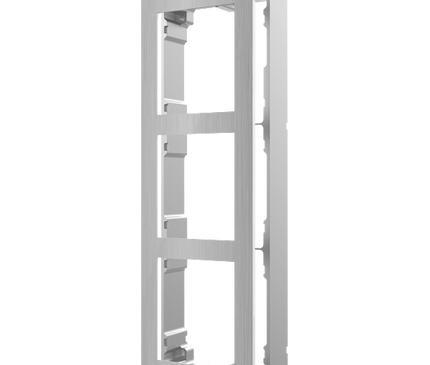 Hikvision Hikvision DS-KD-ACW3/S modulaire intercom opbouwframe 3 modules RVS