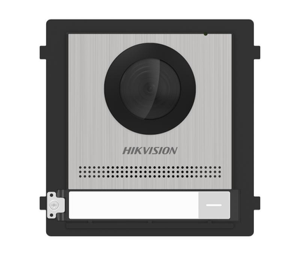 Hikvision Hikvision DS-KD8003-IME1/S (B) bouton poussoir de sonnette de poste extérieur en acier inoxydable