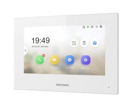 Hikvision Hikvision DS-KH6320Y-WTE2 Station intérieure 2 fils Écran 7 pouces