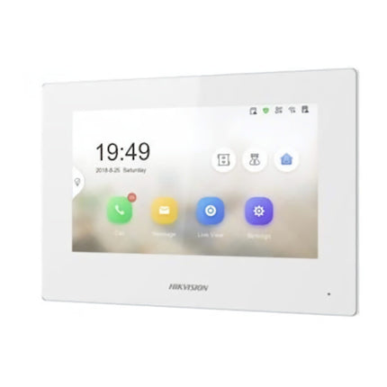 Hikvision Hikvision DS-KH6320Y-WTE2 Station intérieure 2 fils Écran 7 pouces