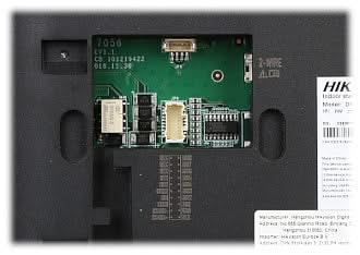 Hikvision DS-KH6320Y-WTE2 Innenstation 2 Wire 7''Zoll Bildschirm