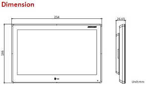Hikvision Hikvision DS-KH9510-WTE1(B) All-in-one Indoor Station 10.1 Inch Android