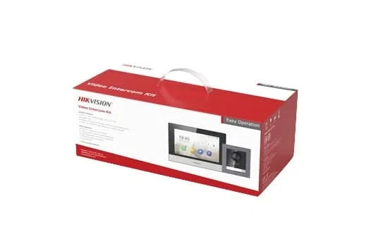 Hikvision Hikvision DS-KIS602 KIT complet d'interphonie avec commutateur PoE