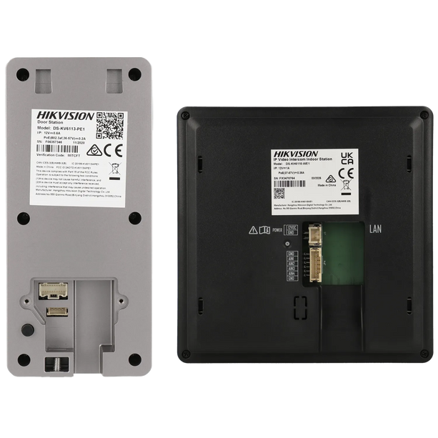 Hikvision Hikvision DS-KIS606-P KIT Interphone vidéo (sans commutateur PoE)