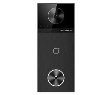 Hikvision Hikvision DS-KV6114-WBE1, Videodeurbel 4MP, WiFi/PoE, Micro SD slot, 150gr. kijkhoek