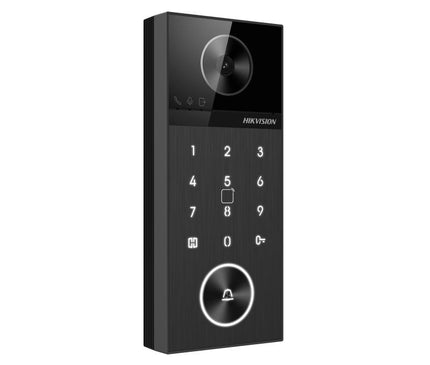 Hikvision Hikvision DS-KV6124-WBE1, Video-Türklingel 4MP, WiFi/PoE, Micro SD Steckplatz, 150gr (Zifferntastatur)
