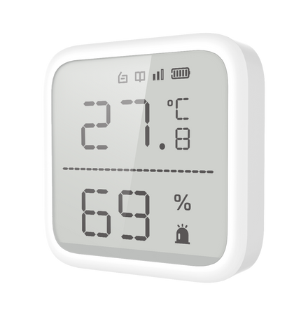 Hikvision Hikvision DS-PDTPH-E-WE Funk-Temperaturmelder