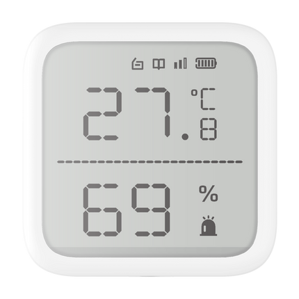 Hikvision Hikvision DS-PDTPH-E-WE Funk-Temperaturmelder
