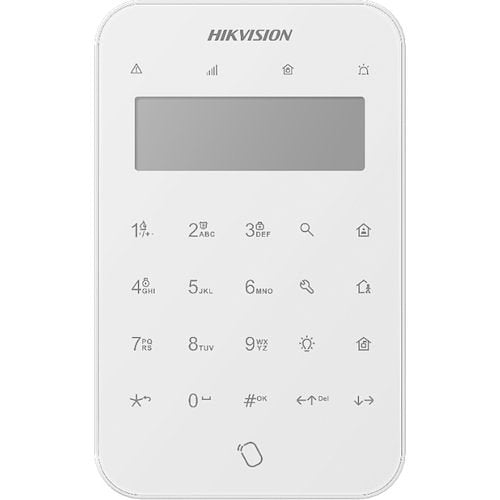 Hikvision Hikvision DS-PK1-LT-WE Draadloos LCD Keypad + Tag Reader