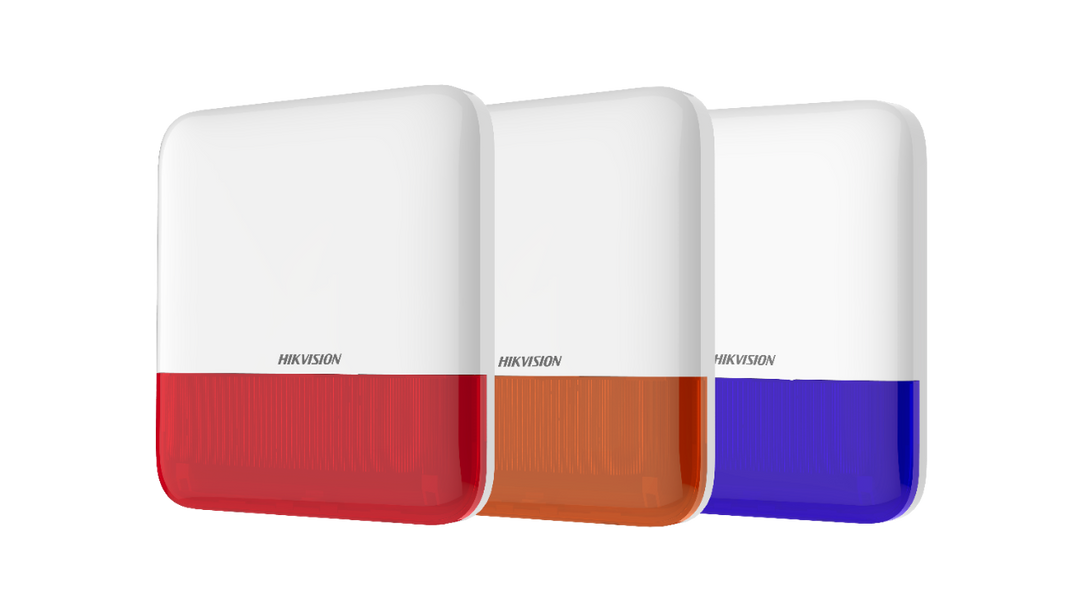 Hikvision Hikvision DS-PS1-E-WE Buitensirene Oranje kap