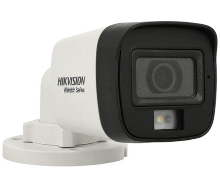 Hikvision Hikvision HWI-B180HA-LUF/SL, 8Mp/4K Smart Hybrid-Light Bullet camera, PoE, Micro sd slot, 2-weg audio